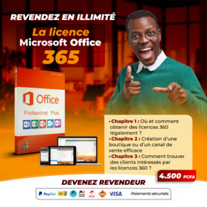 REVENDEUR LICENCE MICROSOFT OFFICE 365 2025