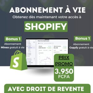 ABONNEMENT SHOPIFY A VIE