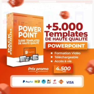 PACK TEMPLATES POWERPOINT + FORMATION COMPLETE