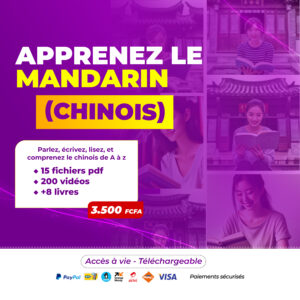 COURS DE MANDARIN (CHINOIS)