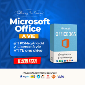 LICENCE MICROSOFT A VIE