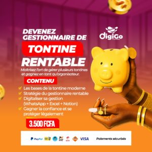 DEVENEZ GESTIONNAIRE DE TONTINE RENTABLE