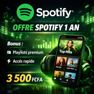 ABONNEMENT SPOTIFY 1 ANS