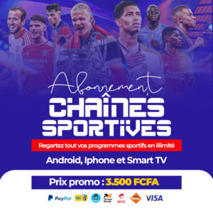 Abonnement Chaînes Sportives 1an